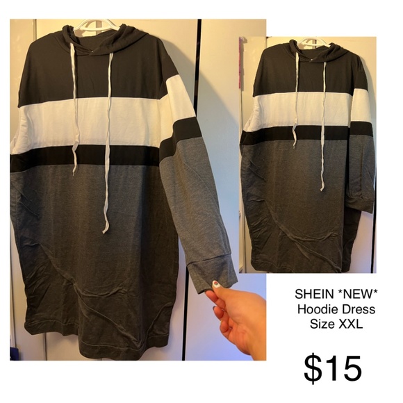 SHEIN Hoodie Dress - Picture 1 of 1